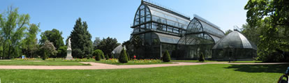 Greenhouses of Parc de la Tête d'Or - Credit Francois Bessac